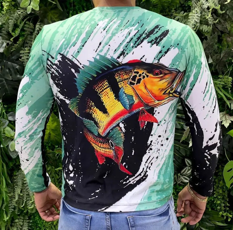 Camisa Manga Longa Térmica De Pesca