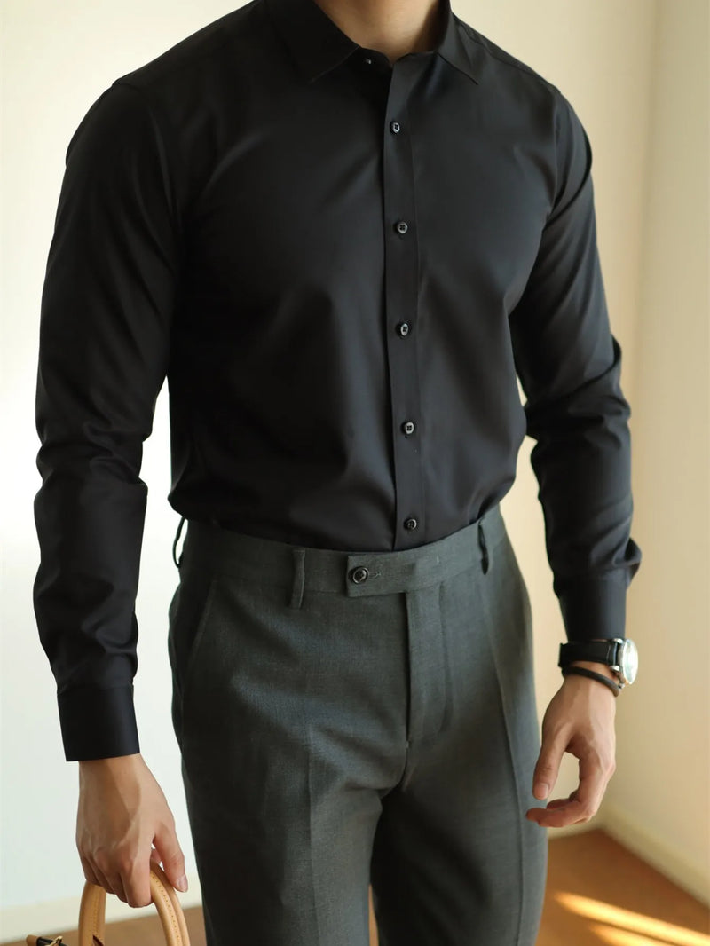 Camisa Masculina Social Manga Longa