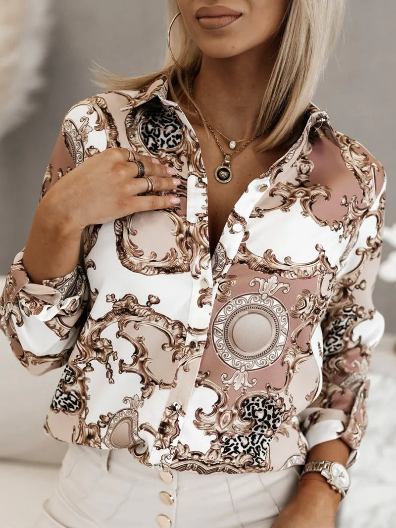 Blusa Vintage Abstratas