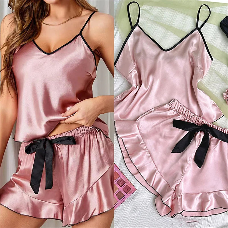 Pijama De Cetim