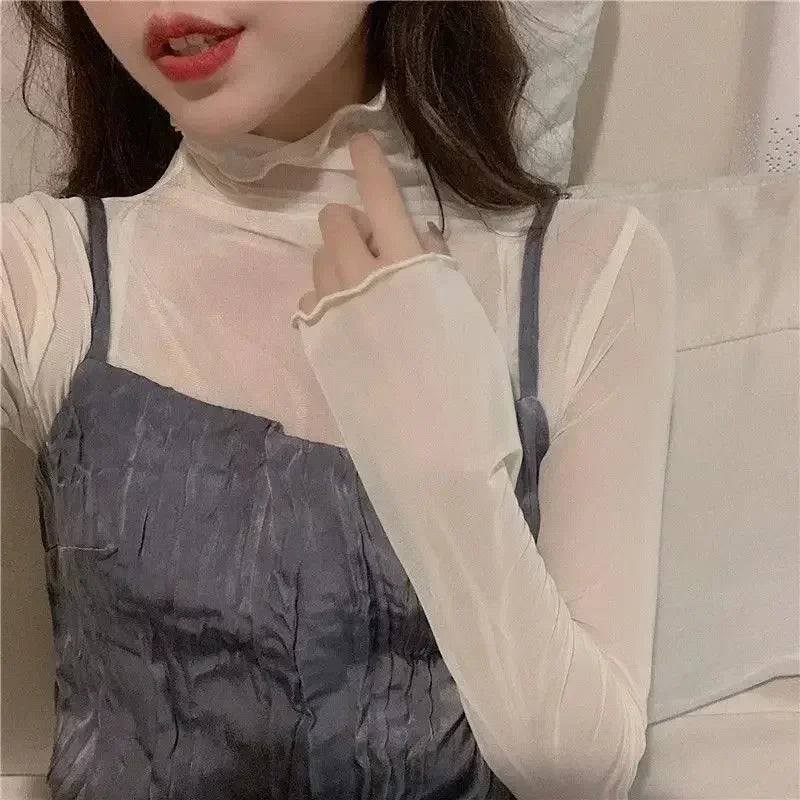 Blusa de Renda Escamosa