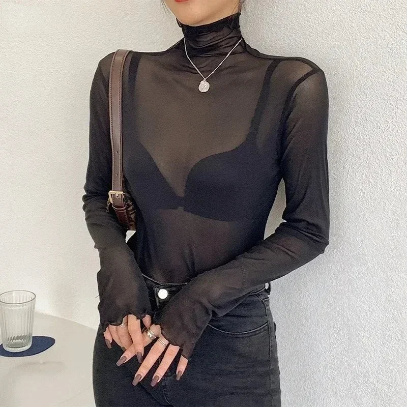 Blusa de Renda Escamosa